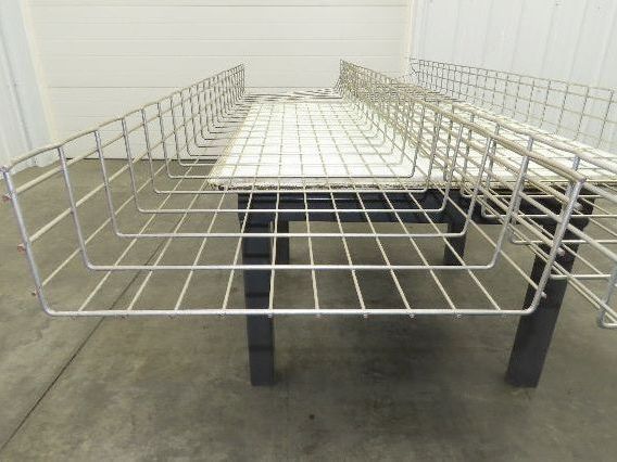 Legrand ZF150/500EZ Cablofil Cable Tray 6" x 20" x 10' Galvanized Lot of 2