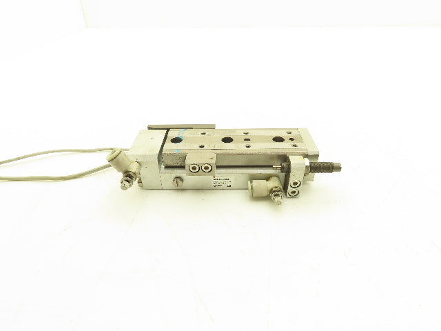 SMC MXQ12-50BSR Pneumatic Air Slide Table Cylinder End Lock 12mm x 50mm Stroke