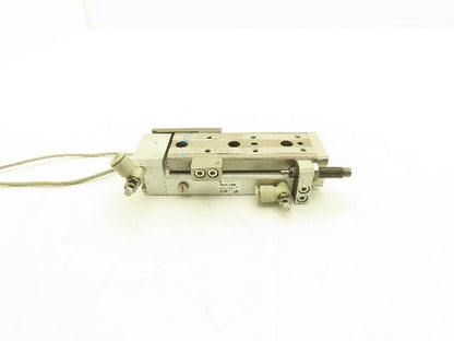 SMC MXQ12-50BSR Pneumatic Air Slide Table Cylinder End Lock 12mm x 50mm Stroke