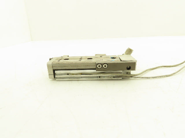 SMC MXQ12-50BSR Pneumatic Air Slide Table Cylinder End Lock 12mm x 50mm Stroke