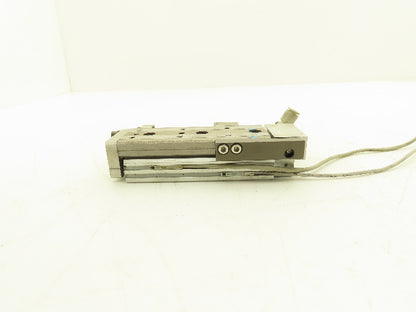 SMC MXQ12-50BSR Pneumatic Air Slide Table Cylinder End Lock 12mm x 50mm Stroke