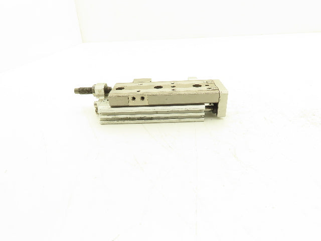 SMC MXQ12L-50B Pneumatic Air Slide Table Cylinder w/Shock 12mm Bore 50mm Stroke