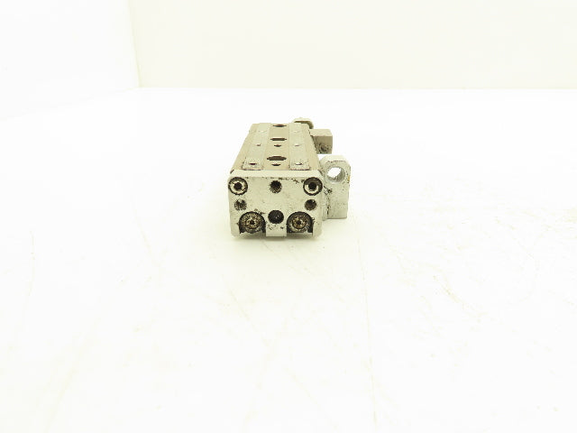 SMC MXQ12L-50B Pneumatic Air Slide Table Cylinder w/Shock 12mm Bore 50mm Stroke