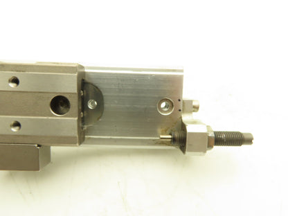 SMC MXQ12L-50B Pneumatic Air Slide Table Cylinder w/Shock 12mm Bore 50mm Stroke