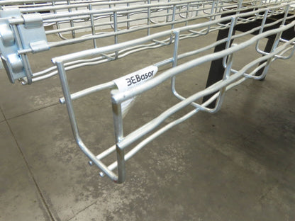 3E Basor BF2R 2X2 Cable Tray 2"x2"x10' Cable Management Galvanized Wire Lot of 6