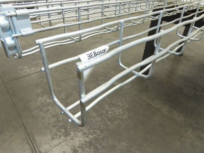 3E Basor BF2R 2X2 Cable Tray 2"x2"x10' Cable Management Galvanized Wire Lot of 6