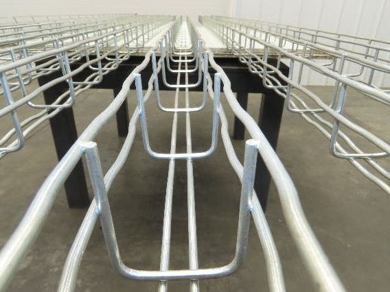 3E Basor BF2R 2X2 Cable Tray 2"x2"x10' Cable Management Galvanized Wire Lot of 6