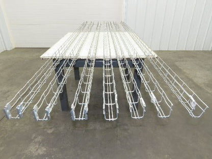 3E Basor BF2R 2X2 Cable Tray 2"x2"x10' Cable Management Galvanized Wire Lot of 6