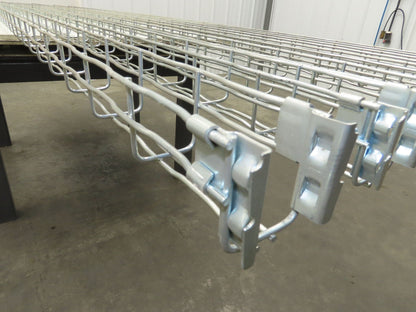 3E Basor BF2R 2X2 Cable Tray 2"x2"x10' Cable Management Galvanized Wire Lot of 6