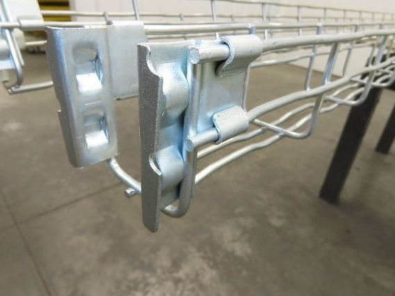 3E Basor BF2R 2X2 Cable Tray 2"x2"x10' Cable Management Galvanized Wire Lot of 6