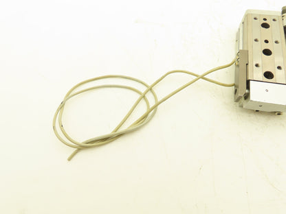 SMC MXQ12-40BSR Pneumatic Air Slide Table Cylinder End Lock 12mm x 40mm Stroke