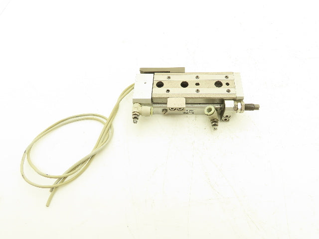 SMC MXQ12-40BSR Pneumatic Air Slide Table Cylinder End Lock 12mm x 40mm Stroke