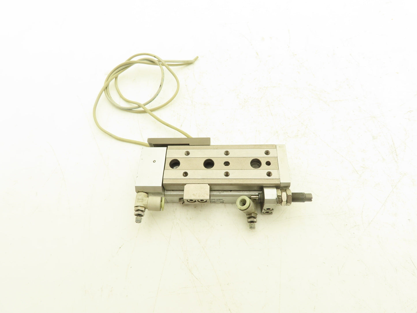 SMC MXQ12-40BSR Pneumatic Air Slide Table Cylinder End Lock 12mm x 40mm Stroke