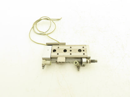 SMC MXQ12-40BSR Pneumatic Air Slide Table Cylinder End Lock 12mm x 40mm Stroke