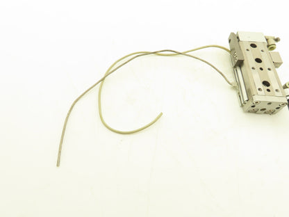 SMC MXQ12L-40BSR Pneumatic Air Slide Table Cylinder End Lock 12mm x 40mm Stroke