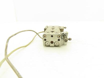 SMC MXQ12L-40BSR Pneumatic Air Slide Table Cylinder End Lock 12mm x 40mm Stroke