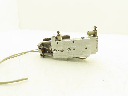 SMC MXQ12L-40BSR Pneumatic Air Slide Table Cylinder End Lock 12mm x 40mm Stroke