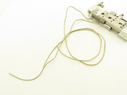 SMC MXQ12L-40CSFR Pneumatic Air Slide Table Cylinder End Lock 12mm x 40mm Stroke