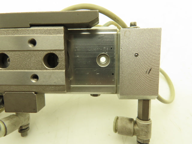 SMC MXQ12L-40CSFR Pneumatic Air Slide Table Cylinder End Lock 12mm x 40mm Stroke