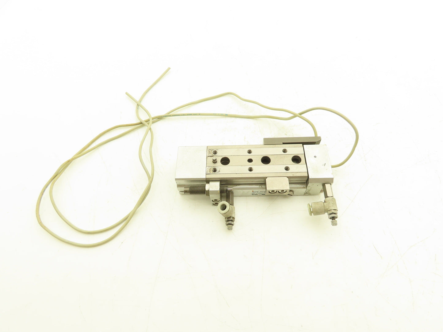 SMC MXQ12L-40CSFR Pneumatic Air Slide Table Cylinder End Lock 12mm x 40mm Stroke