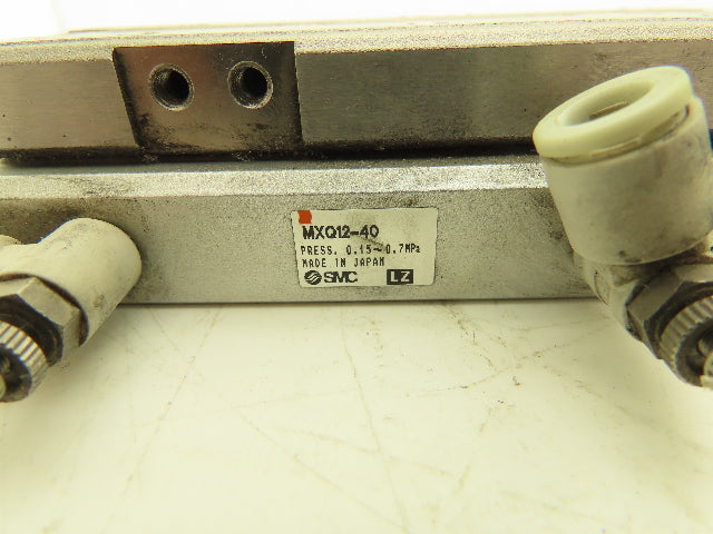 SMC MXQ12-40 Pneumatic Air Slide Table Cylinder 12mm Bore 40mm Stroke