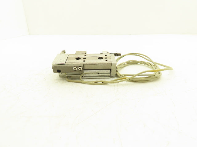 SMC MXQ12L-30BSR Pneumatic Air Slide Table Cylinder End Lock 12mm x 30mm Stroke