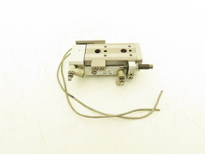 SMC MXQ12-30BSR Pneumatic Air Slide Table Cylinder End Lock 12mm x 30mm Stroke