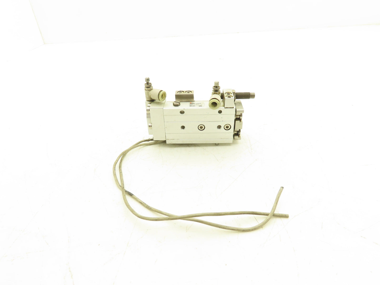 SMC MXQ12-30BSR Pneumatic Air Slide Table Cylinder End Lock 12mm x 30mm Stroke