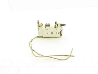 SMC MXQ12-30BSR Pneumatic Air Slide Table Cylinder End Lock 12mm x 30mm Stroke