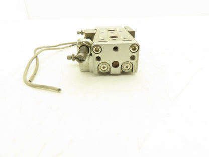 SMC MXQ12-30BSR Pneumatic Air Slide Table Cylinder End Lock 12mm x 30mm Stroke