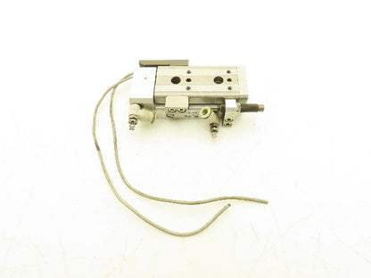 SMC MXQ12-30BSR Pneumatic Air Slide Table Cylinder End Lock 12mm x 30mm Stroke