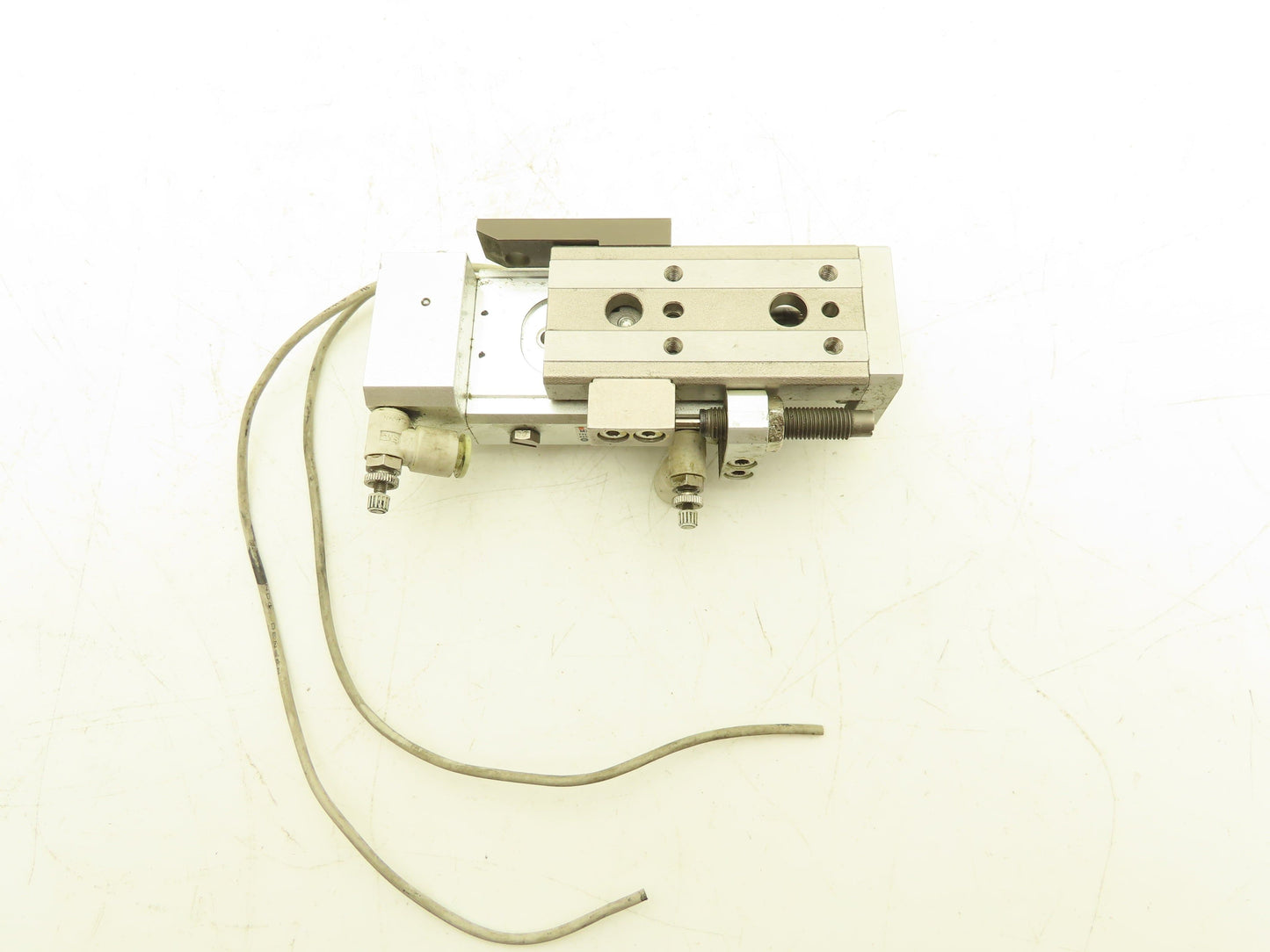 SMC MXQ12-30BSR Pneumatic Air Slide Table Cylinder End Lock 12mm x 30mm Stroke