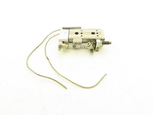 SMC MXQ12-30BSR Pneumatic Air Slide Table Cylinder End Lock 12mm x 30mm Stroke