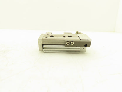 SMC MXQ12-30CSR Pneumatic Air Slide Table Cylinder End Lock 12mm x 30mm Stroke