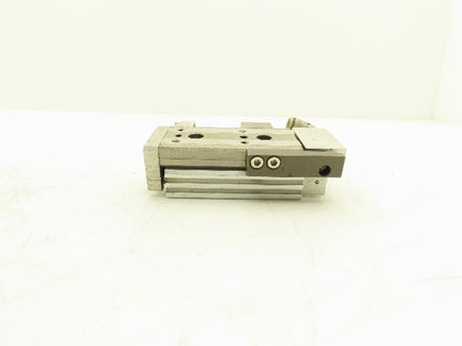 SMC MXQ12-30CSR Pneumatic Air Slide Table Cylinder End Lock 12mm x 30mm Stroke