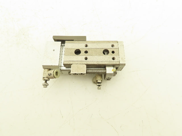 SMC MXQ12-30CSR Pneumatic Air Slide Table Cylinder End Lock 12mm x 30mm Stroke