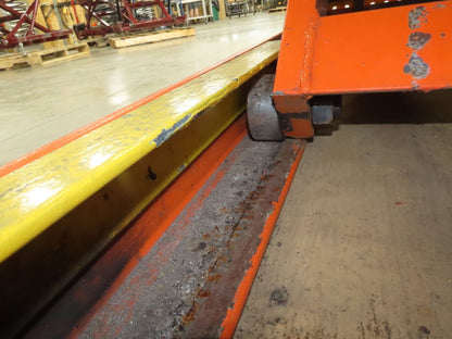 Air Pneumatic Scissor Lift Table 4000lb Cap 64x98" Swivel Top 24" Travel