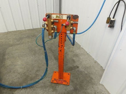 Air Pneumatic Scissor Lift Table 4000lb Cap 64x98" Swivel Top 24" Travel