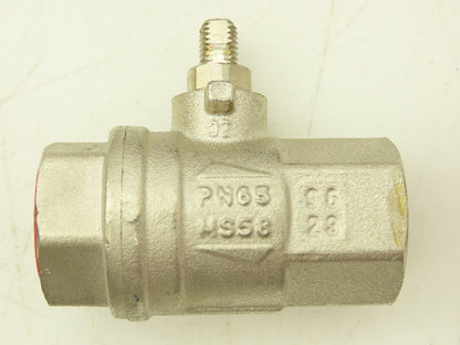 PN65 MS58 1/2" NPT Quarter 1/4 Turn Ball Valve No Handle Lot of 14