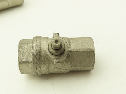 PN65 MS58 1/2" NPT Quarter 1/4 Turn Ball Valve No Handle Lot of 14