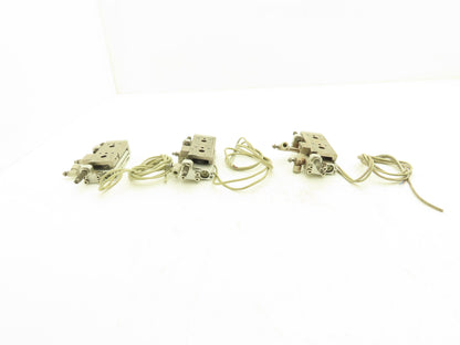 SMC MXQ12L-30B Pneumatic Air Slide Table Cylinder w/Shocks 30mm Stroke  Lot of 3