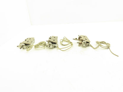 SMC MXQ12L-30B Pneumatic Air Slide Table Cylinder w/Shocks 30mm Stroke  Lot of 3