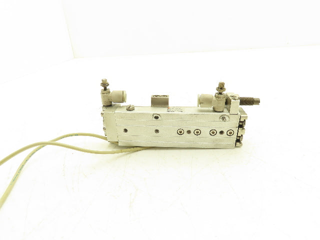 SMC MXQ8-50BSR Pneumatic Air Slide Table Cylinder End Lock 8mm Bore 50mm Stroke