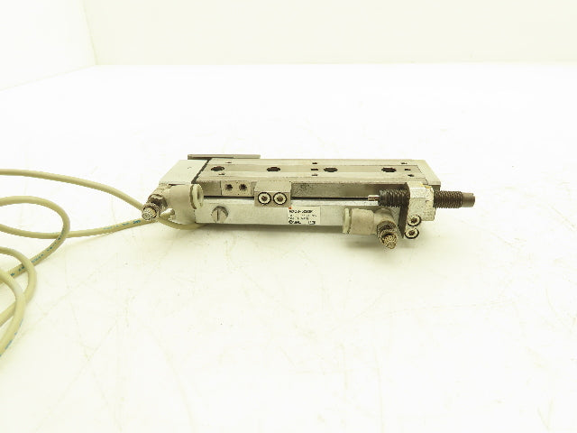 SMC MXQ8-50BSR Pneumatic Air Slide Table Cylinder End Lock 8mm Bore 50mm Stroke