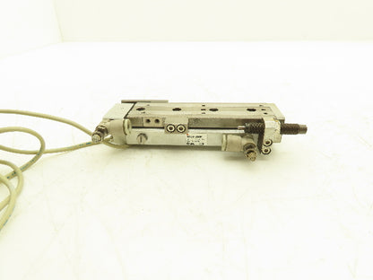 SMC MXQ8-50BSR Pneumatic Air Slide Table Cylinder End Lock 8mm Bore 50mm Stroke
