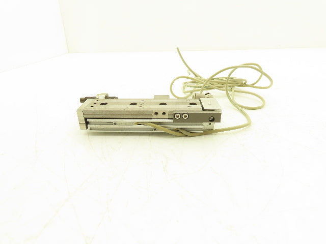 SMC MXQ8-50BSR Pneumatic Air Slide Table Cylinder End Lock 8mm Bore 50mm Stroke