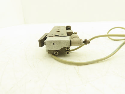 SMC MXQ8-50BSR Pneumatic Air Slide Table Cylinder End Lock 8mm Bore 50mm Stroke