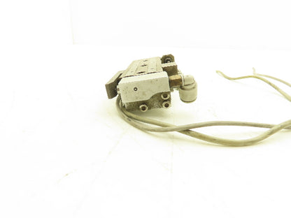 SMC MXQ8-40BSR Pneumatic Air Slide Table Cylinder End Lock 8mm Bore 40mm Stroke