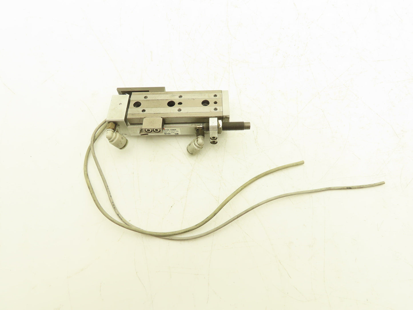 SMC MXQ8-40BSR Pneumatic Air Slide Table Cylinder End Lock 8mm Bore 40mm Stroke