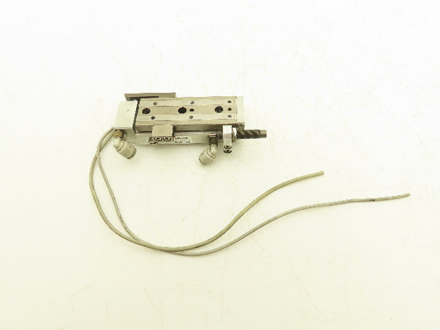 SMC MXQ8-40BSR Pneumatic Air Slide Table Cylinder End Lock 8mm Bore 40mm Stroke